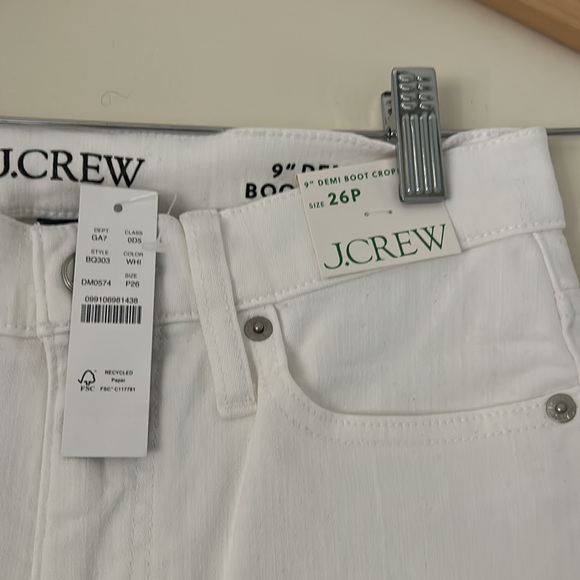 NWT Jcrew crop jeans size 26P - Picture 2 of 7
